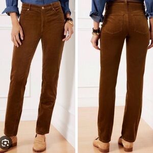 Women's J Crew Brown Corduroy Matchstick Jeans